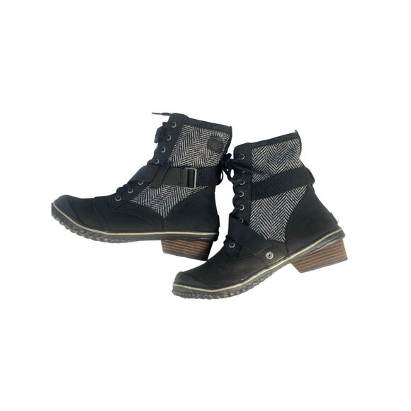 NWOB Sorel Womens Herringbone Slimboot Lace Boot Women's 10, No box - Picture 12 of 17
